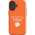 Clemson University Tigers Logo iPhone 16 Plus Impact Case
